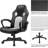 Ebern Designs Adjustable Reclining Ergonomic Faux Leather Swiveling PC & Racing Game Chair-1503753779