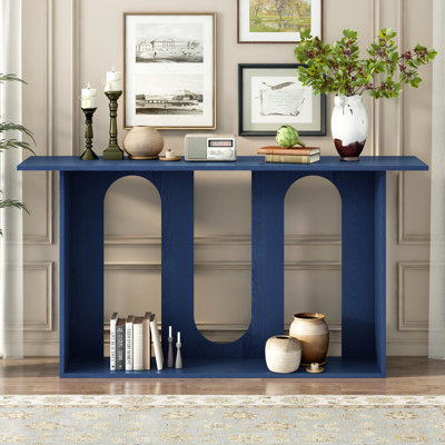 Console bleu marine American Traditional