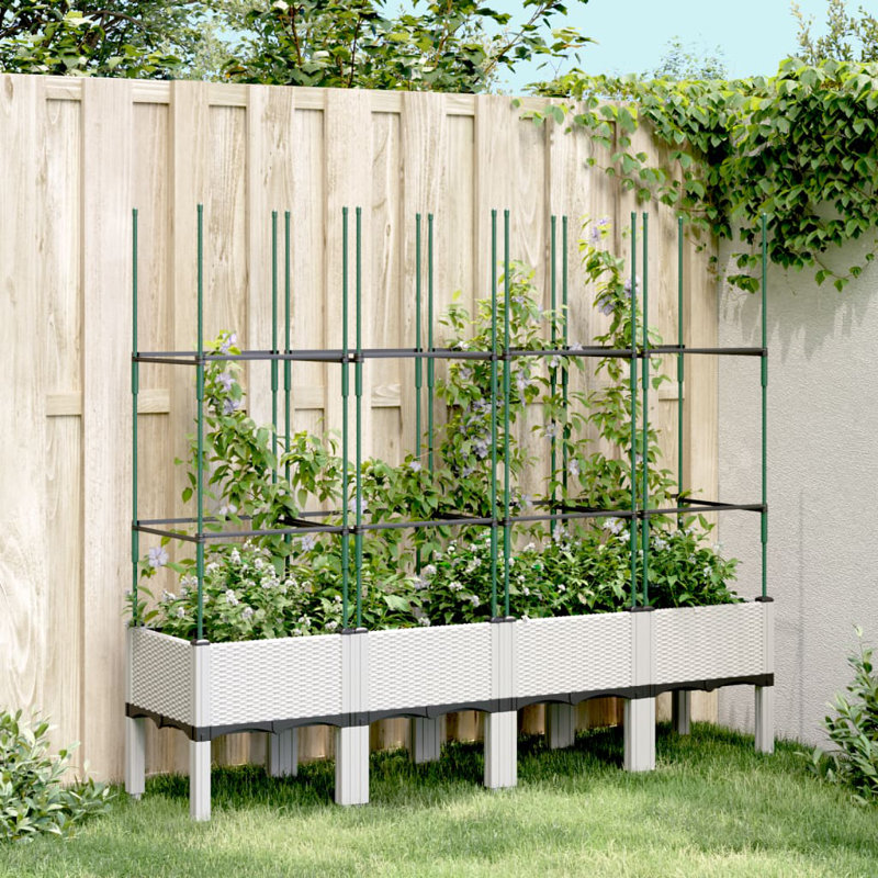 Berfield Planter Box, White