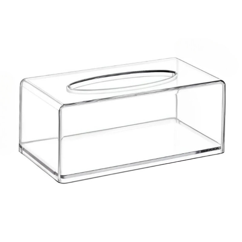 Housse pour boîte à mouchoirs transparente Ginza Maison - Porte-mouchoirs, couvre-boîtes rectangulaires, distributeur de serviettes de table