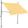 Dakota Fields 120cm D Polyester Cover Retractable Window Awning