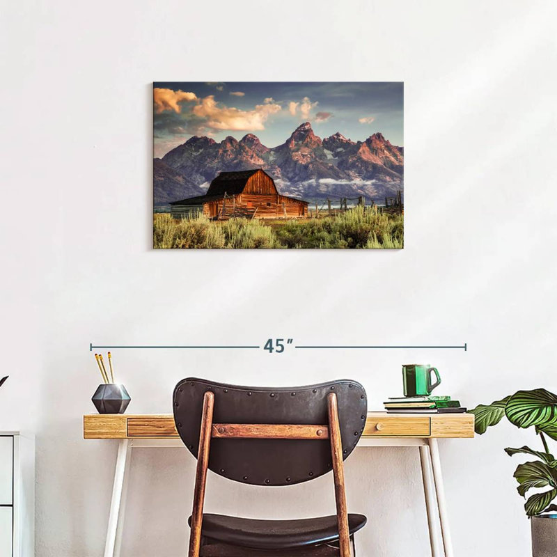 Lilie Barn At Teton, H 20 po x l 30 po