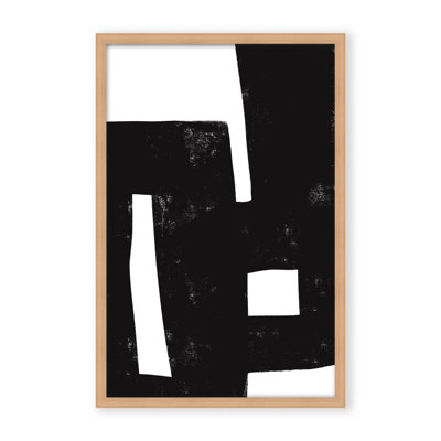 Abstract I Was Never There by Uplusmestudio - Framed Artwork on Paper