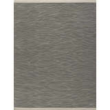 Web Abstract Area Rug in White/Gray