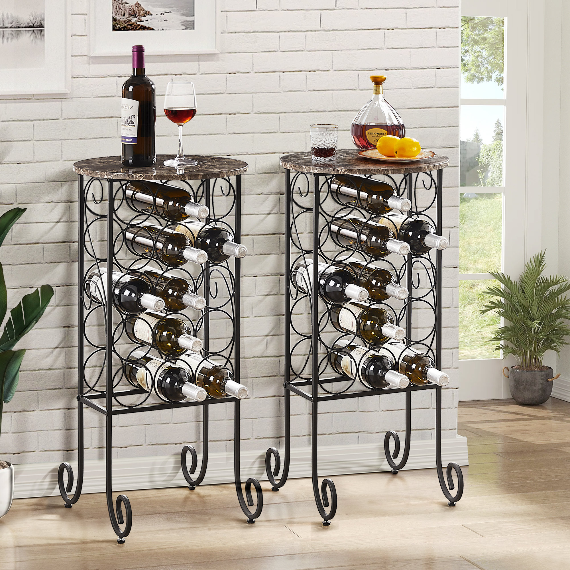 Wine rack 2025 15 bottle