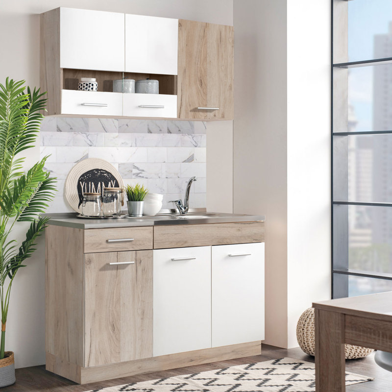 Popa 84cm Kitchen Pantry, White