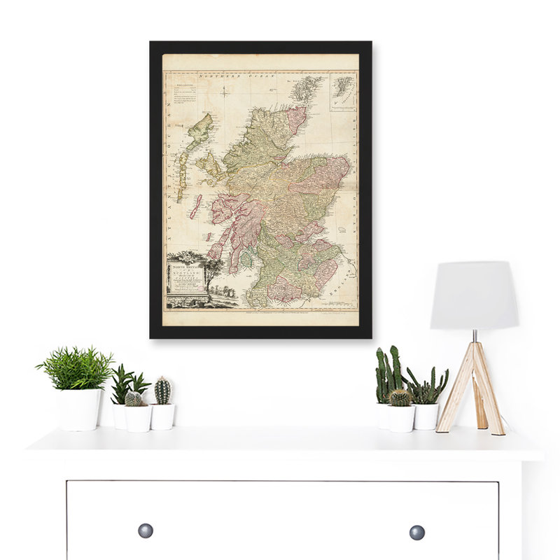 Kitchin 1778 Map Scotland Counties North Britain - Print