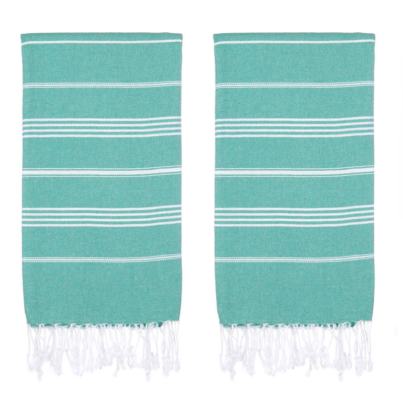 Ensemble de serviettes de plage Dayanara, Green