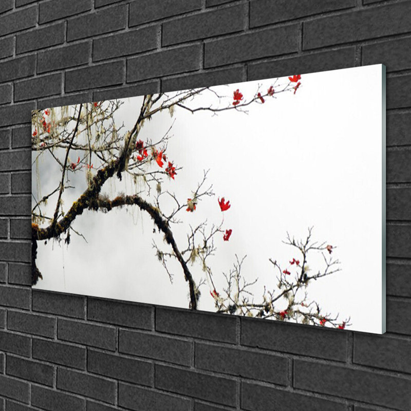 Nature Branch - No Frame Print on Glass