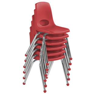 Chaise de classe empilable (Ensemble de 6)