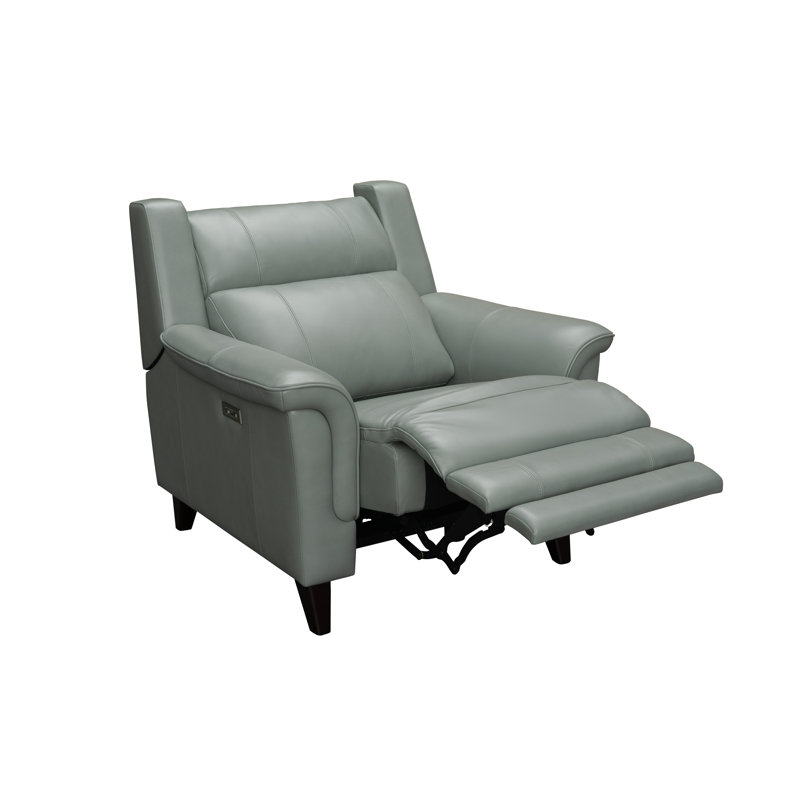 Fauteuil inclinable club Neabsco, Similicuir menthe Lorenzo