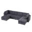 Canapé modulaire modulaire, canapé convertible avec rangement, ensemble de canapé pliant multifonctionnel en tissu-1784039031