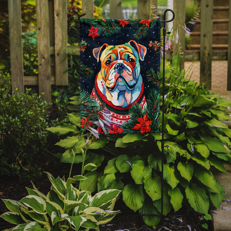 Double Sided Polyester Christmas, 15.5'' H x 11.25'' W