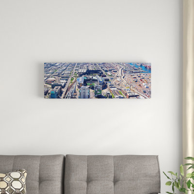 " Centurylink Field And Safeco Field From Sky View Observatory - Columbia Center, Seattle, Washington State, USA " by Panoramic Images