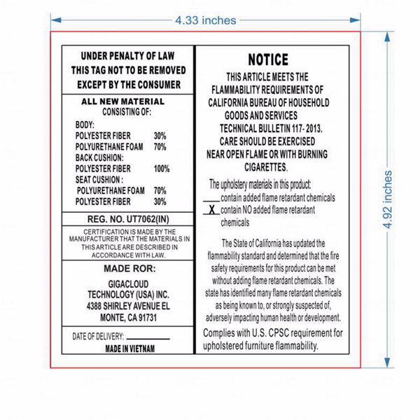 Dimensions du produit