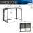 Space Saving Folding Desk Writing Desk-2034054103