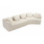 Canapé confortable surdimensionné 3 places pour le salon Boucle-1328664340