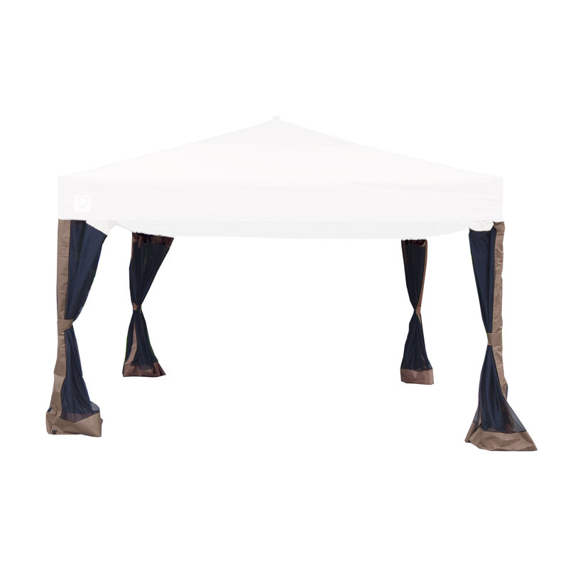 Z-Shade Brown Fabric Screen for Canopy