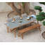 Sticks Outdoor Teak Bench