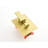 Wall Mounted Bathroom Shower - 10" Rain Head System Brushed Gold One Handle With Finish For-125173576