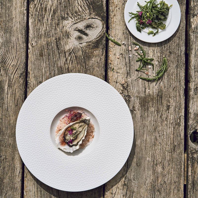 L Fragment Porcelain Dinner Plate