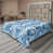 Bleu doux, bleu, gris / floral n'est pas disponible