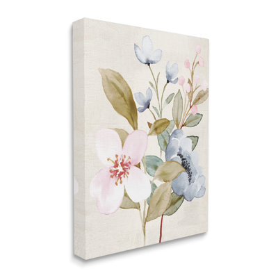 Fleurs pastel douces