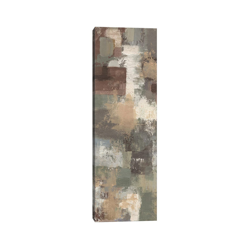 Earthy Stains II by Smith Haynes - Wrapped Canvas Panoramic Print, 121.92 cm H x 40.64 cm W x 1.91 cm D