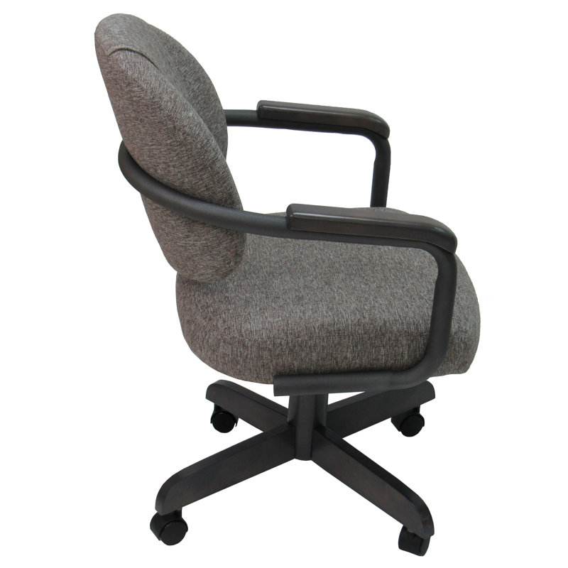 18'' H Upholstered Armchair, Gray, Mojeva Gray