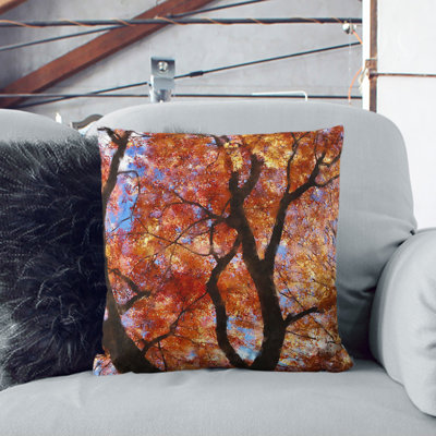 Maple Tree Vol.2 Painting Square Throw Cushion