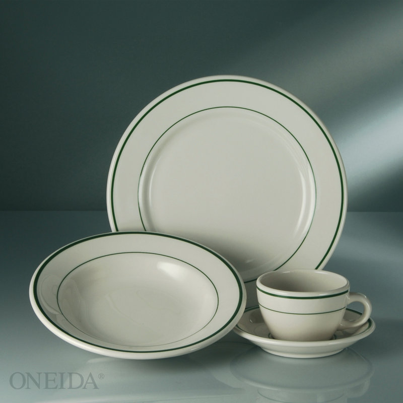 Niagara Plates, by Buffalo, 3" H x 5.5" W x 5.5" D