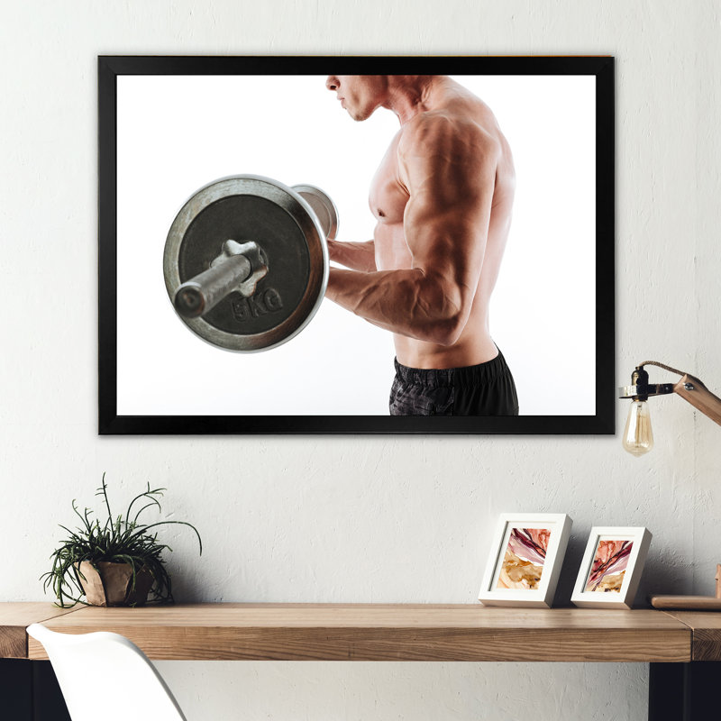 Wanaque - aérobie et musculation, reproduction d'art sur toile_106276, H 16 po x l 32 po x P 1 po