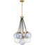 Luminaire suspendu 4 lumières Lickelene