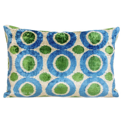 Cosmo Silk Velvet Pillow Cover And Insert