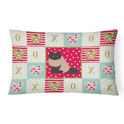  Coussin d'extérieur Colorpoint Hymalayan # 2 Cat Love