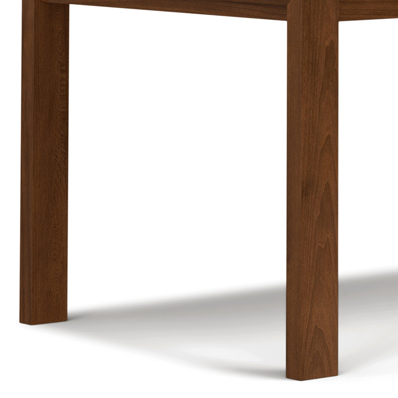 Wilson 60"W Wood Rectangle Dining Table, Transitional Style, Seats 6, Walnut