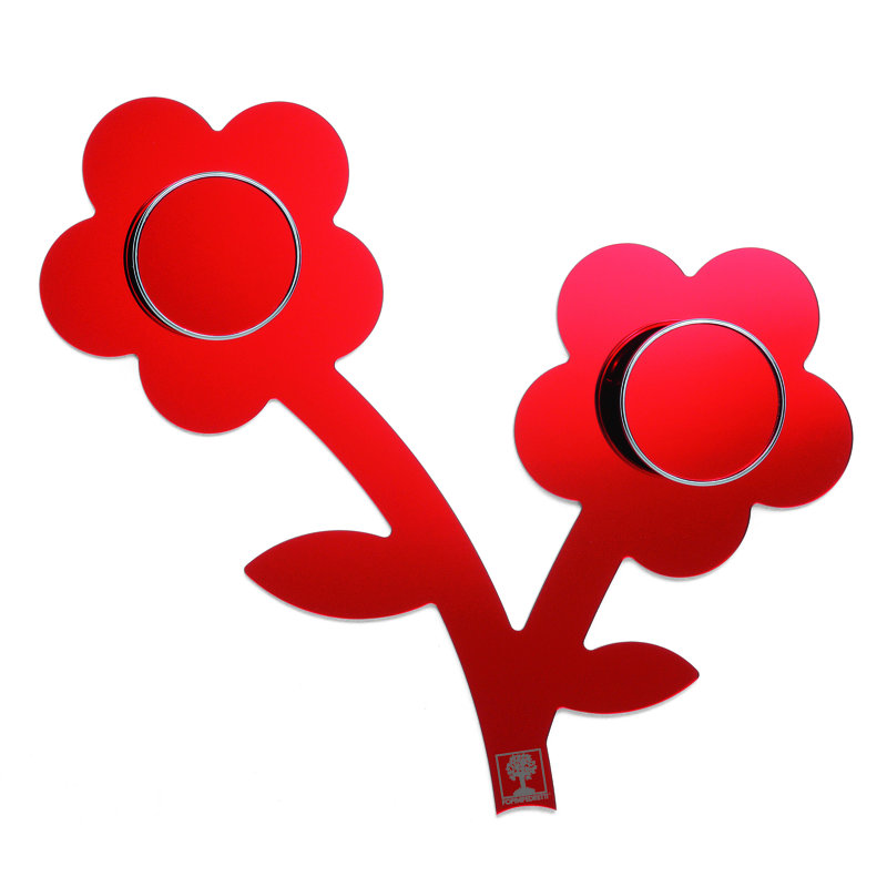 Plastic Wall Wall Hook, Red