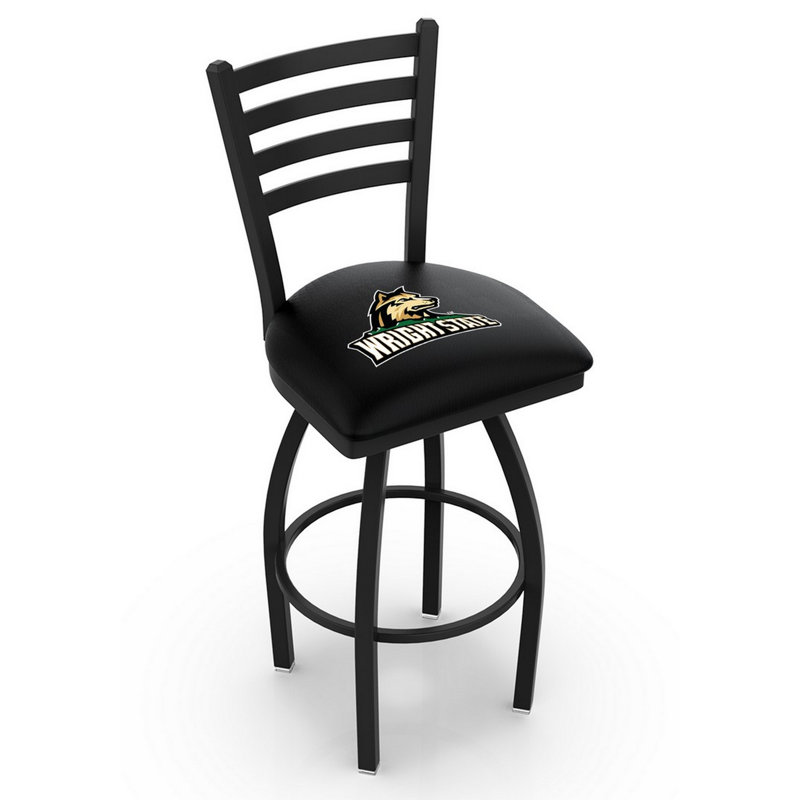 NCAA Swivel 25" Counter Stool, 30" Height, Wright State