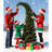 Prelit Bent Top Christmas Tree-2006617963