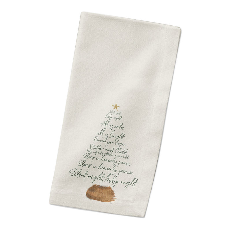 Serviette Silent Night Tree