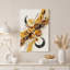 Art abstrait sur toile, formes géométriques abstraites-1053295208
