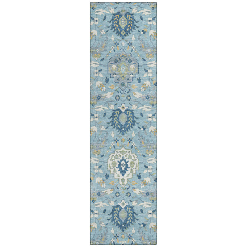  Machine Washable Indoor/Outdoor Chantille ACN1026 Rug, Runner 2'3" x 7'6"