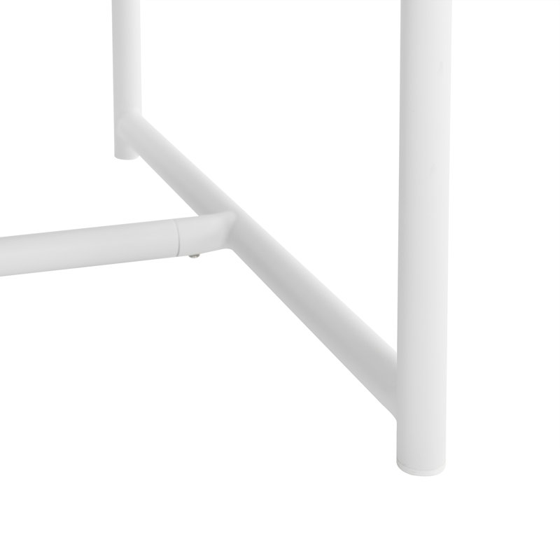 Table de salle à manger d'extérieur avec structure en aluminium, résistante à la rouille, facile à nettoyer, plusieurs couleurs