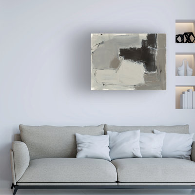 Art mural sur toile Wrought Studio ™ Victoria Barnes Putty and Onyx II