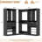 Navada Closet System with Wooden Drawers and Shoe Racks-1035303530