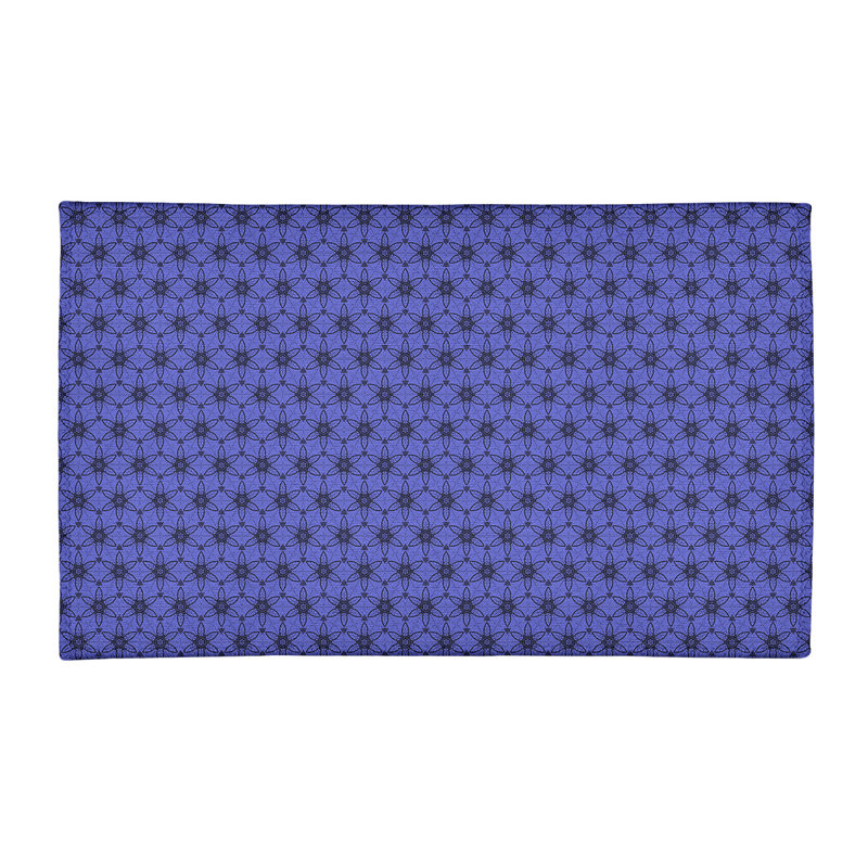 Tapis à cercles ornés, Rectangle 2 pi x 3 pi