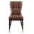 Modern Upholstered Dining Chair with Metal Frame-46129431