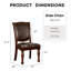 Chaise d'appoint rembourrée Calie-1843065402