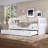 Twin Platform Bed With Drawers And Trundle, Solid Wood Daybed, No Spring Box Needed-772764292