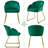 Fitchburg 20'' H Velvet Upholstered Metal Armchair-1128825648